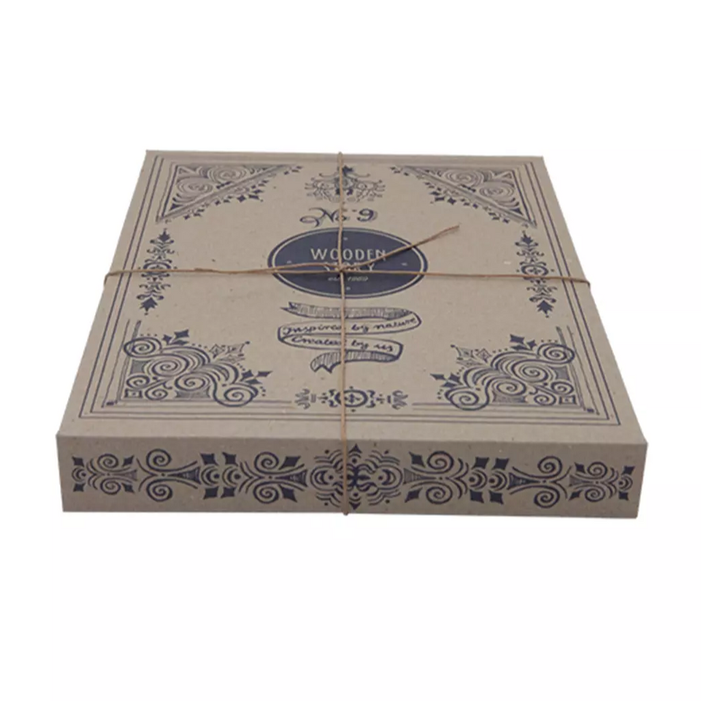 US stockist of Wooden Story's set of 30 pieces wooden natural blocks in tray