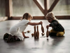 US stockist of Wooden Story's 10Pc Natural Wooden Bowling Set