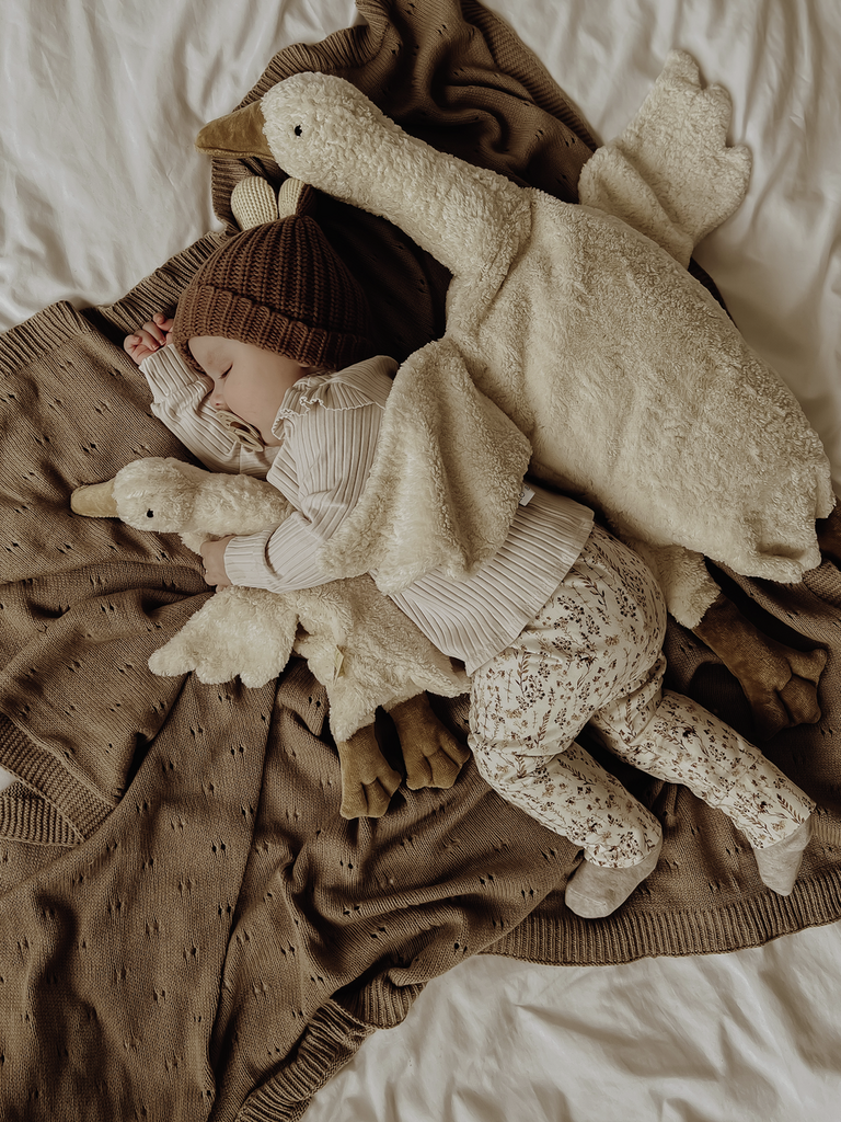 US stockist of Senger Naturwelt's Small White Cuddly Goose.