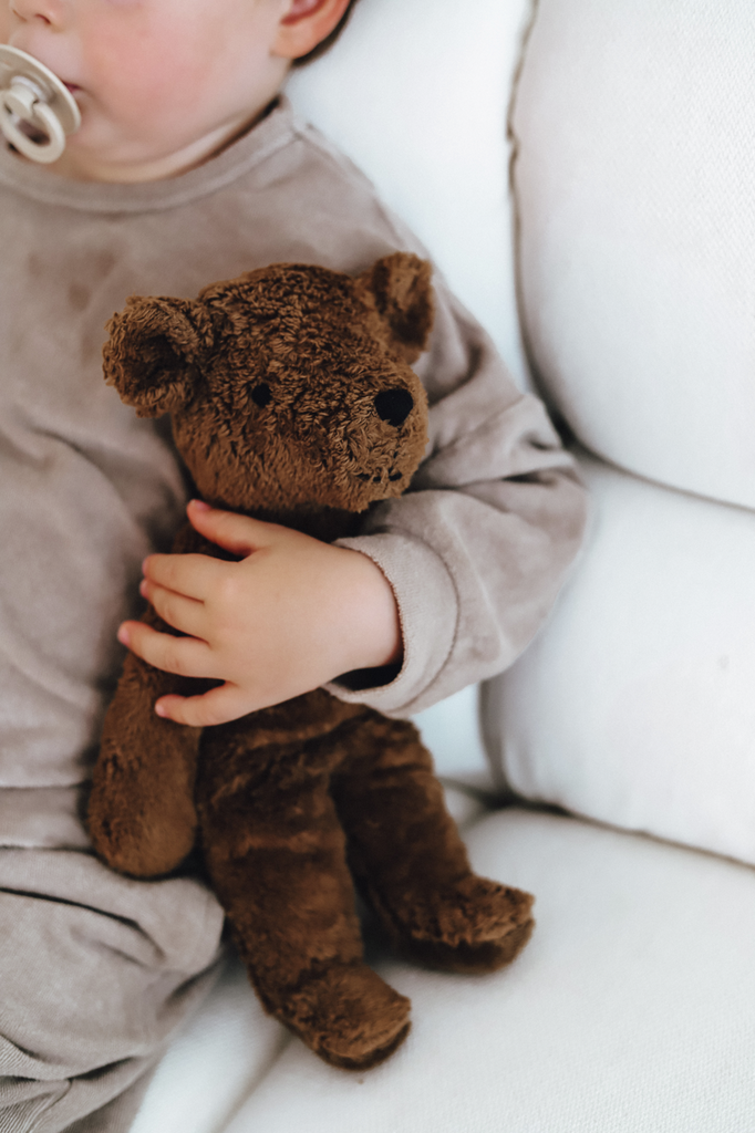 US stockist of Senger Natruwelt's small floppy Brown Bear.