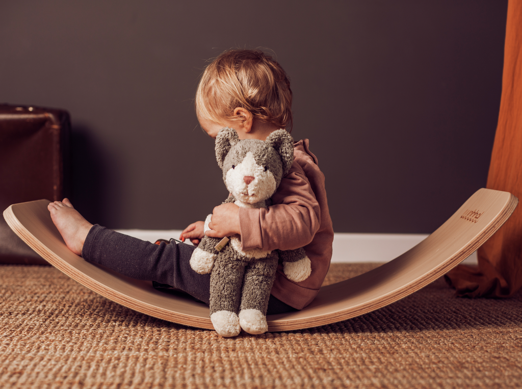 US stockist of Senger Naturwelt's small floppy grey and white cat