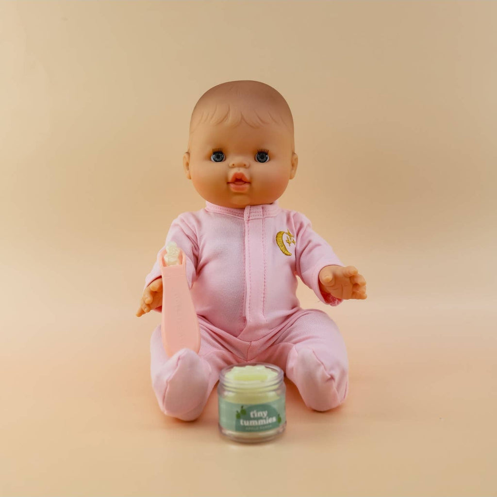 US stockist of Tiny Harlow's Apple  Puree Jar and Magic Spoon Set
