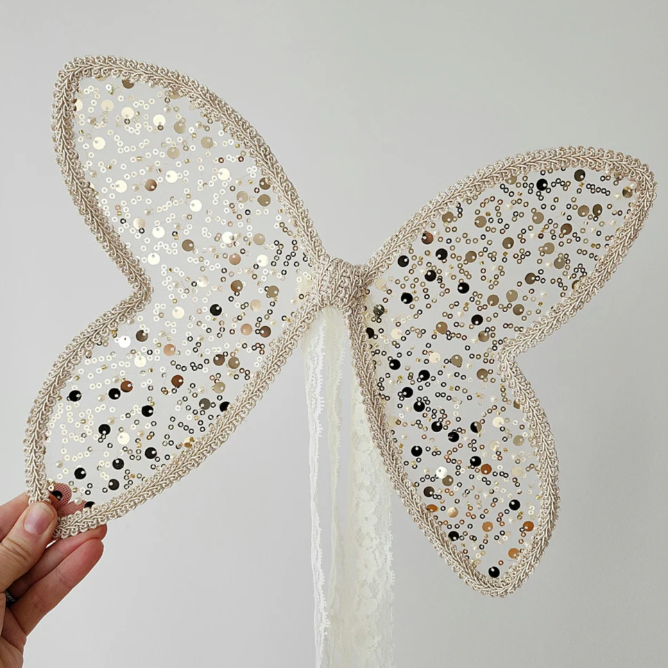 US stockist of Mauve & May's Medium Goldie Wings