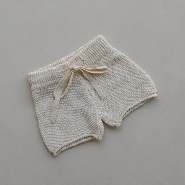 US stockist of Belle & Sun's Natural Crochet Shorts