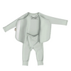 Stockist of Bonsie's footless romper in Avocado Green