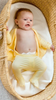 Stockist of Bonsie's footed romper in Lemon