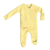 Stockist of Bonsie's footed romper in Lemon
