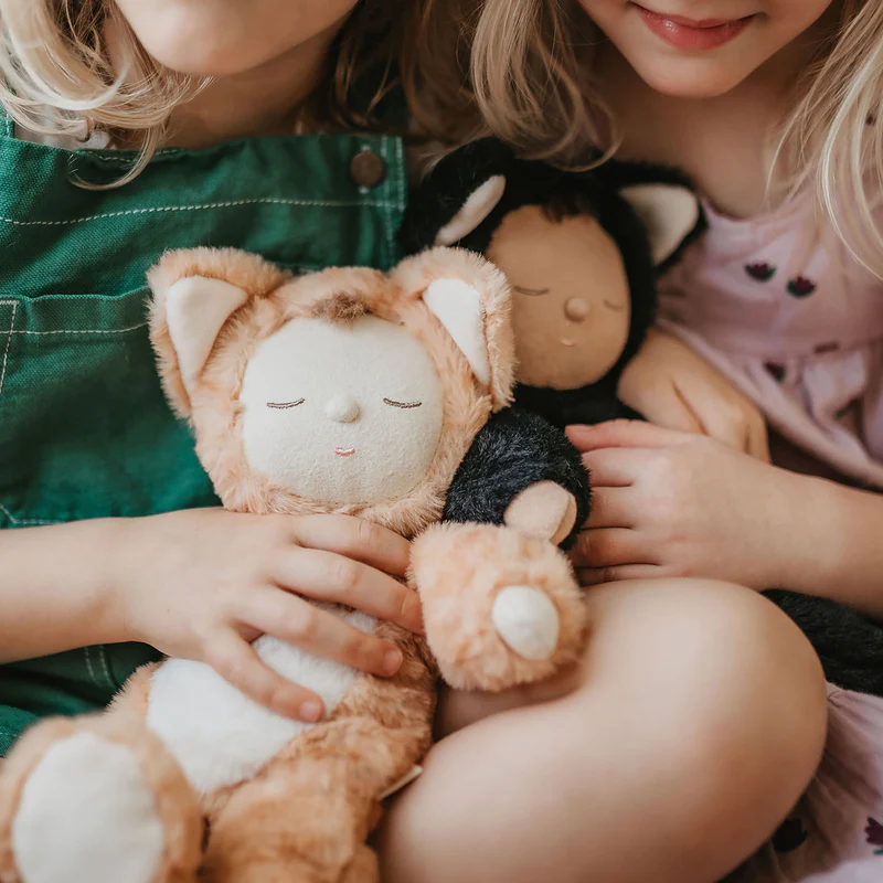 US stockist of Olli Ella's Cozy Dinkum Jinx Tabby Cat.