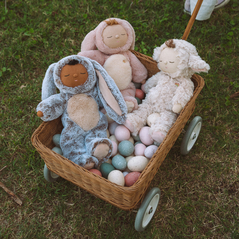 US stockist of Olli Ella's Cocoa Cream Bunny Muffin Cozy Dinkum