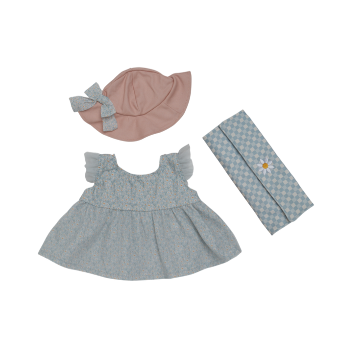 US stockist of Olli Ella's Dinkum Doll Petal Picnic Outfit Set