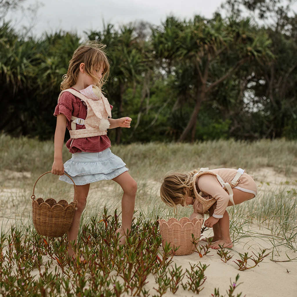 US stockist of Olli Ella's Lapin Dinkum Dolls Cottontail Carrier