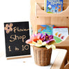 US stockist of Tara Treasures' Set of 5 Felt Flowers.  Set A