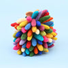 US stockist of Tara Treasures' felt colorful rainbow hedgehog