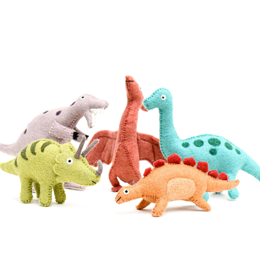 US stockist of Tara Treasures' Tyrannosaurus (T-Rex) felt dinosaur