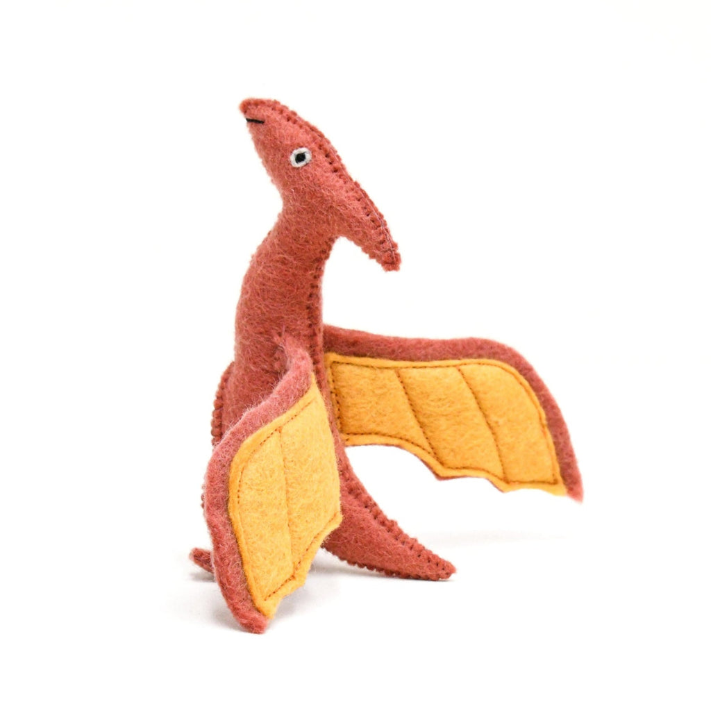 US stockist of Tara Treasures' Pteranodon felt dinosaur