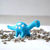 US stockist of Tara Treasures' felt dinosaur with Blue Spots