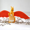 US stockist of Tara Treasures'  felt Orange Dragon
