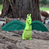 US stockist of Tara Treasures' Green felt Dragon