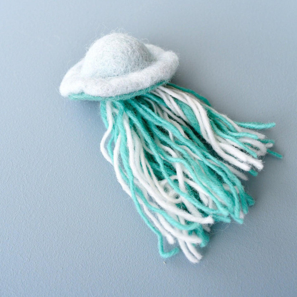 US stockist of Tara Treasures' felt jellyfish