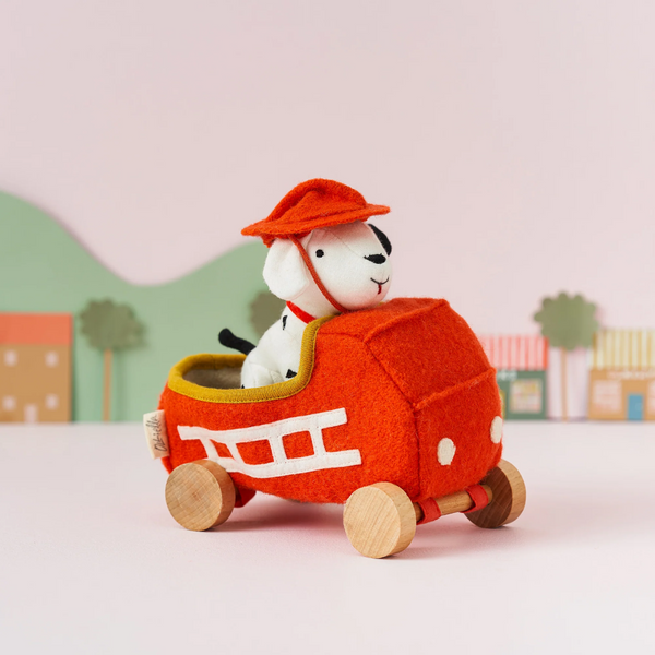 US stockist of Olli Ella's Holdie Dog-Go - Chief Red