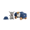 US stockist of Olli Ella's Holdie Dog-Go - Officer Blue