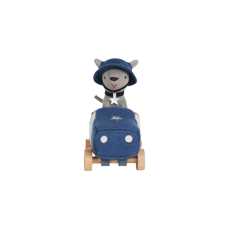 US stockist of Olli Ella's Holdie Dog-Go - Officer Blue