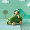 US stockist of Olli Ella's Holdie Dog-Go - Racer Boy Green