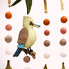 US stockist of Tara Treasures' Kookaburra with Gum Blossoms Crib Mobile