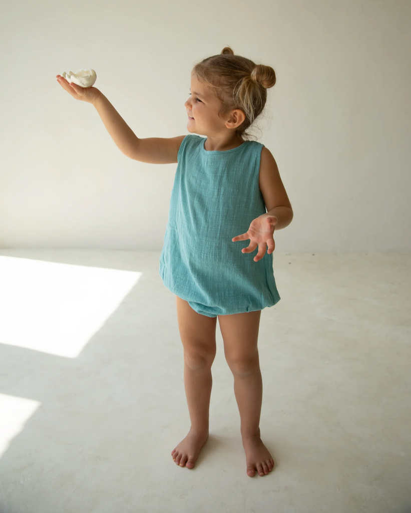 US stockist of Illoura the Label's Mars Romper in Ocean