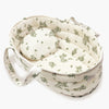 US stockist of Minikane's Mistletoe doll's Moses Basket/Bassinet