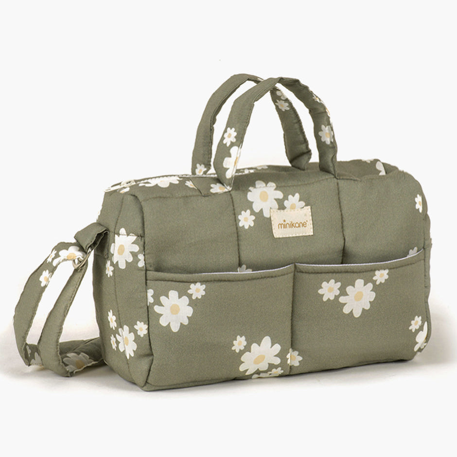 US stockist of Minikane's Daisies doll diaper bag