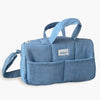 US stockist of Minikane's Doll denim cotton padded diaper bag