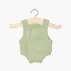 US stockist of Minikane's Lou knit romper in Green Tea