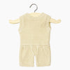 US stockist of Minikane's Cream Orlando Knit Romper