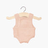 US stockist of Minikane's Lou knit romper in Baby Pink