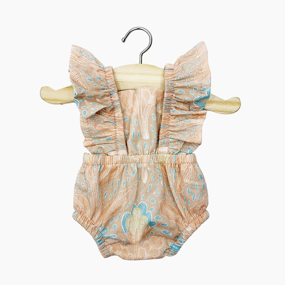 US stockist of Minikane's Lou Retro Romper in Aquarius