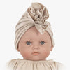 US stockist of Minikane Bambinis Flower Turban in Linen Jersey