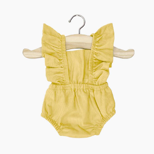 US stockist of Minikane's Lou retro romper in Vanilla corduroy