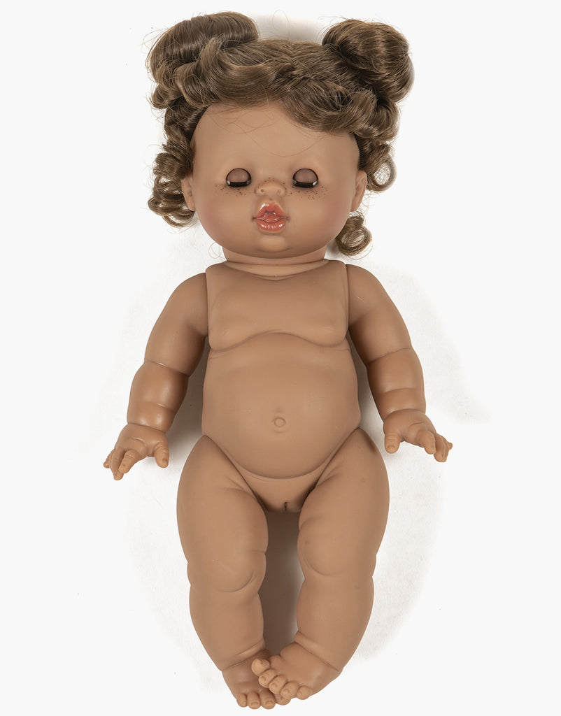 US stockist of Minikane's Sleepy Madeleine Gordis Girl Doll