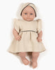 US stockist of Minikane's Bambinis Daisy Dress + Twist Headband in Linen Honeycomb