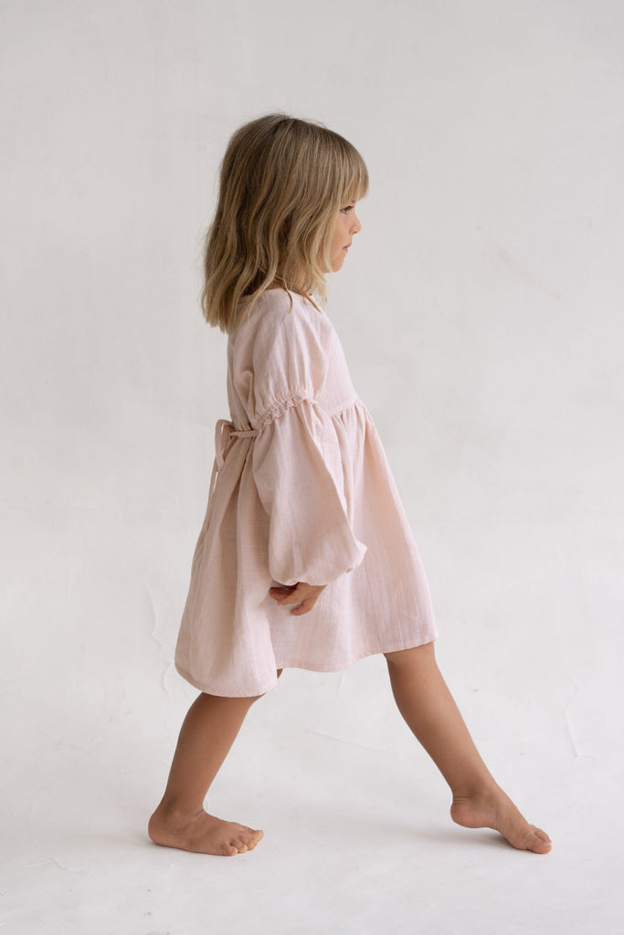 US stockist of Illoura the Label's Pink Salt Maggie Dress