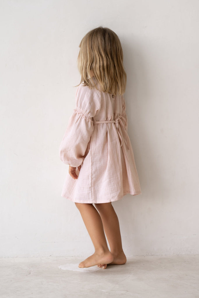 US stockist of Illoura the Label's Pink Salt Maggie Dress