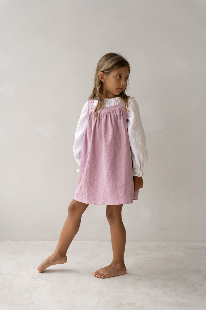US stockist of Illoura the Label's Mauve Iluka Pinafore