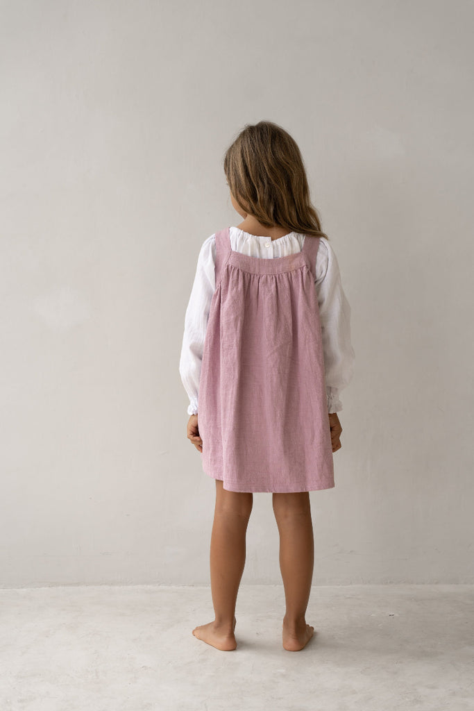 US stockist of Illoura the Label's Mauve Iluka Pinafore