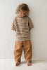 US stockist of Illoura the Label's Cocoa Stripe Basic Tee