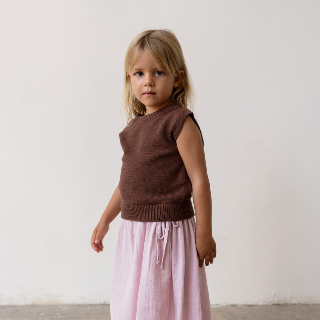 US stockist of Illoura the Label's Knit Cocoa Vest