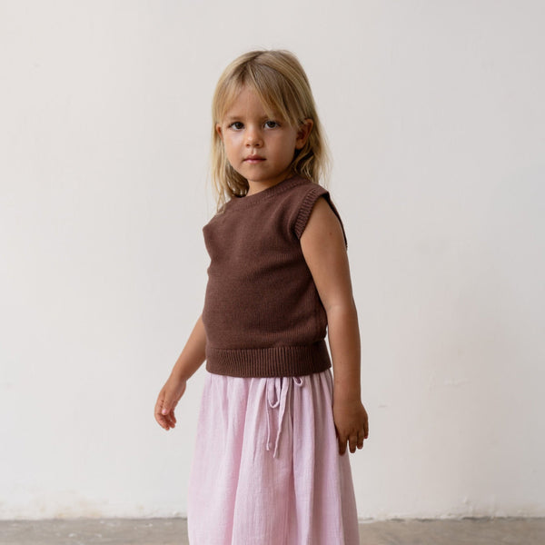 US stockist of Illoura the Label's Knit Cocoa Vest