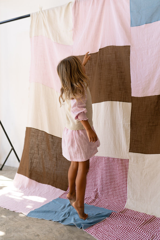 US stockist of Illoura the Label's Natural Knit Vest