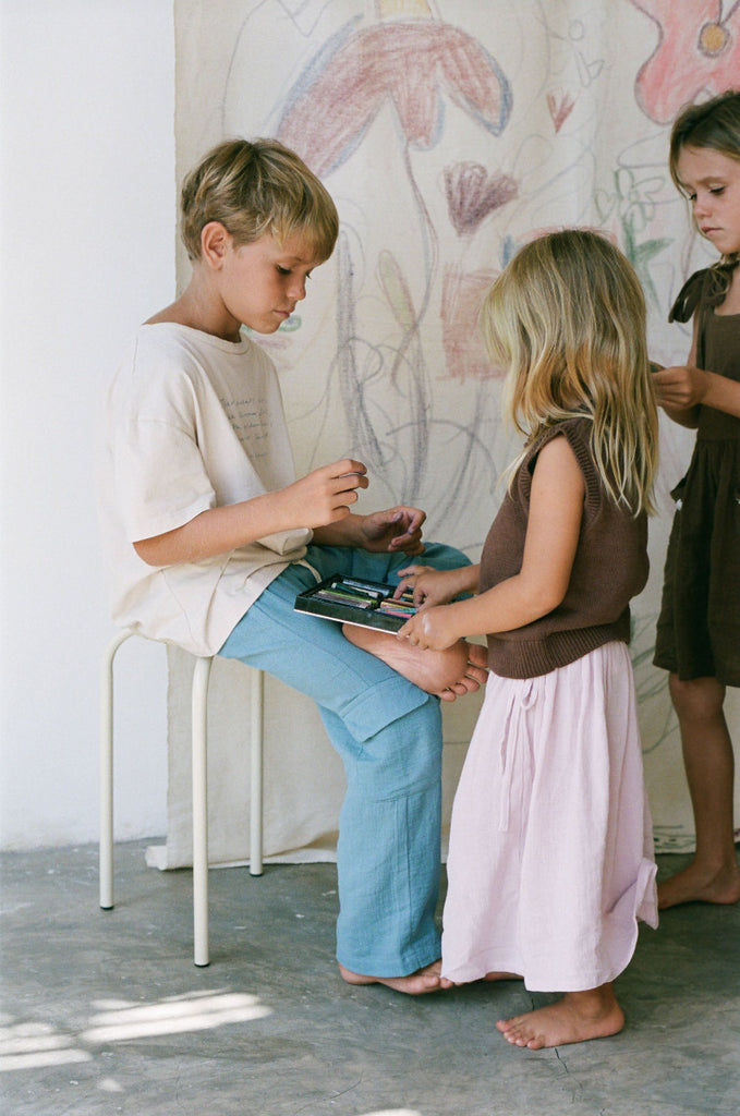 US stockist of Illoura the Label's Posie Skirt in Sweet Pea