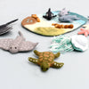 US stockist of Tara Treasures' set of 3 felt sea reef creatures.